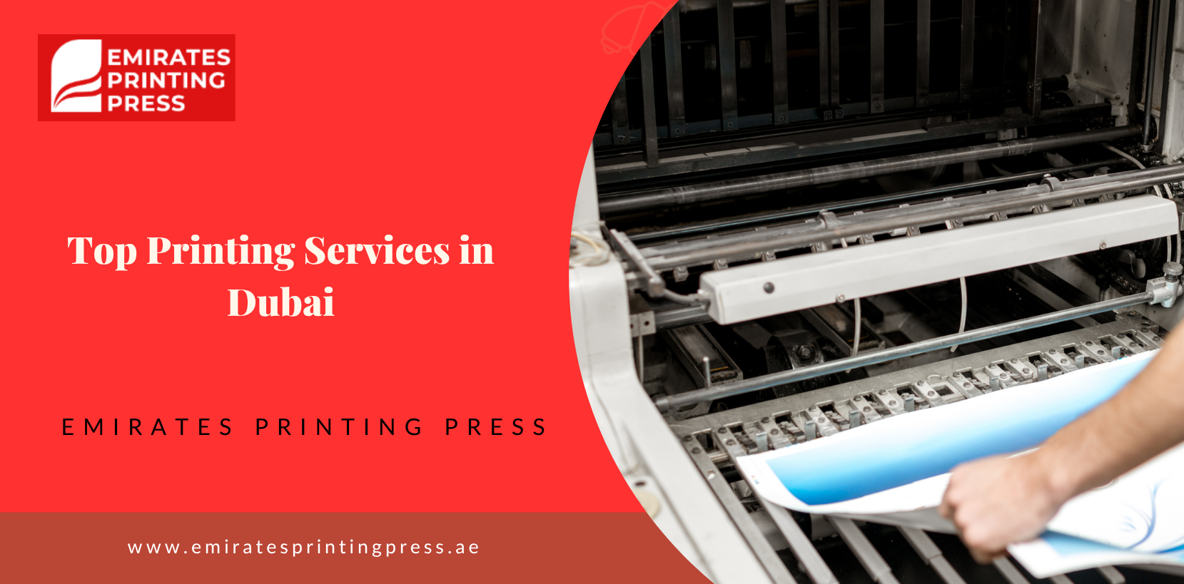 High-quality printing press in Ras Al Khaimah producing premium brochures and packaging