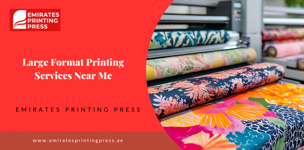 Large format printing services by Emirates Printing Press Ras Al Khaimah