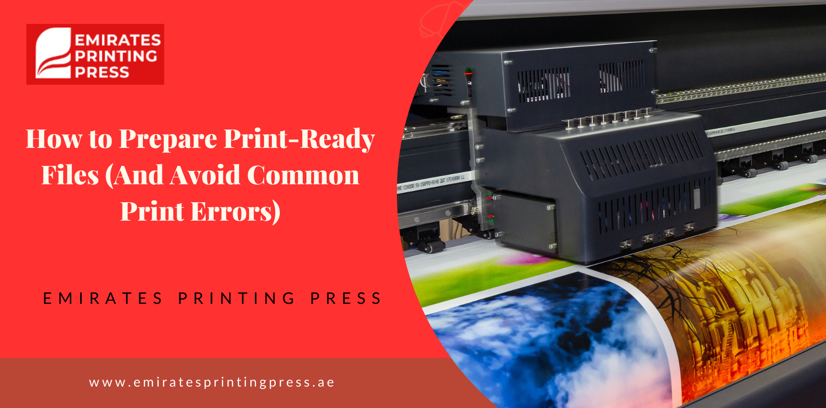 Preparing print-ready files for high-quality printing at a professional printing press in Ras Al Khaimah.