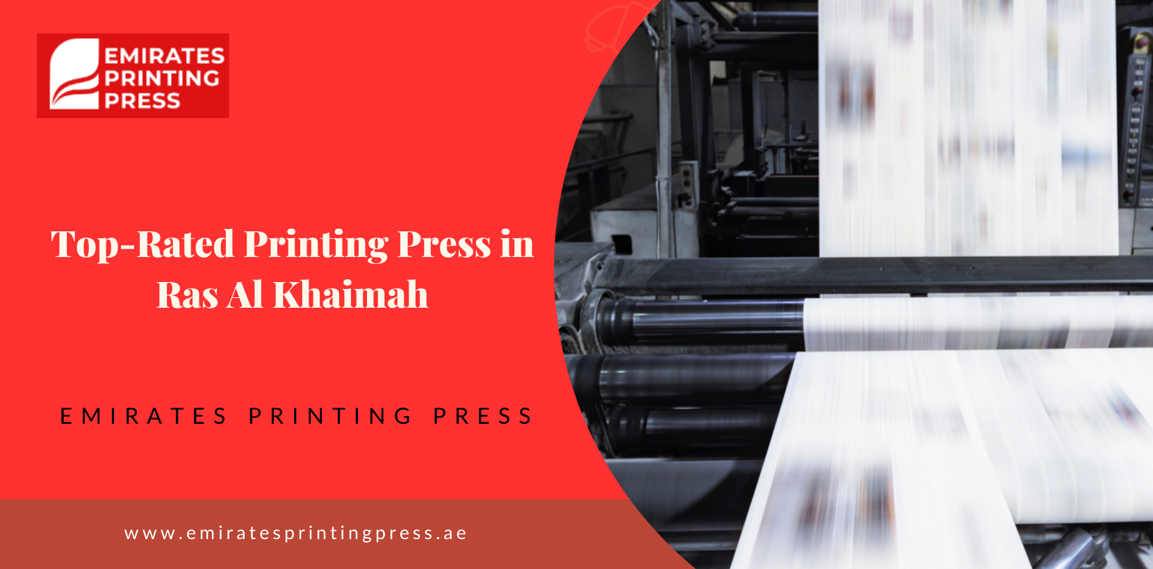 Top-rated printing press in Ras Al Khaimah producing corporate brochures and branded business materials.