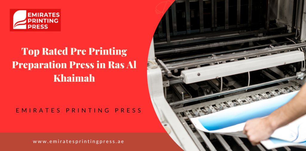 Pre printing preparation press in Ras Al Khaimah checking print-ready files.