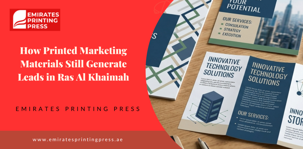 How Printed Marketing Materials Still Generate Leads in Ras Al Khaimah