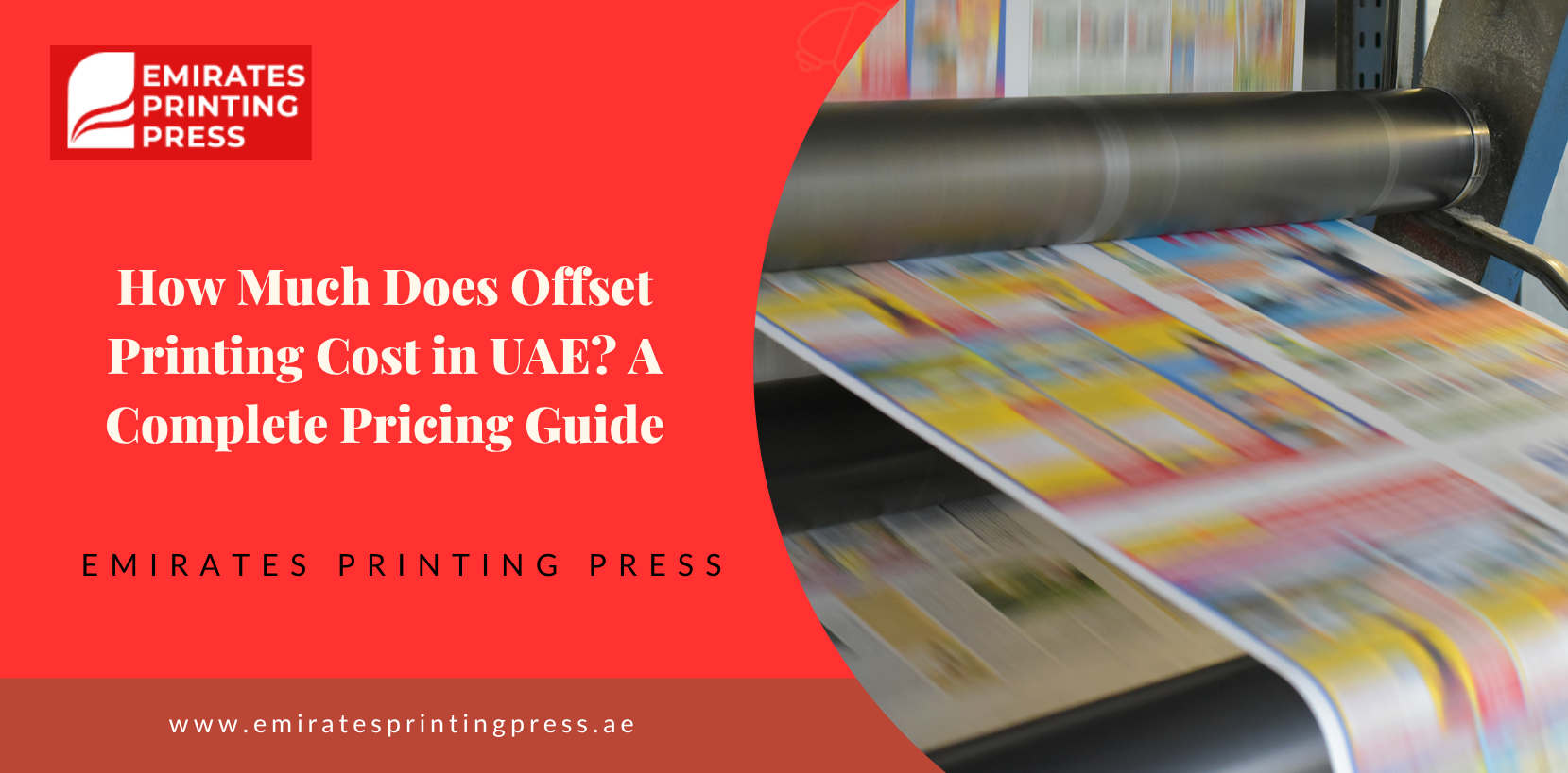 Commercial offset printing services in UAE for cost-effective bulk business printing.