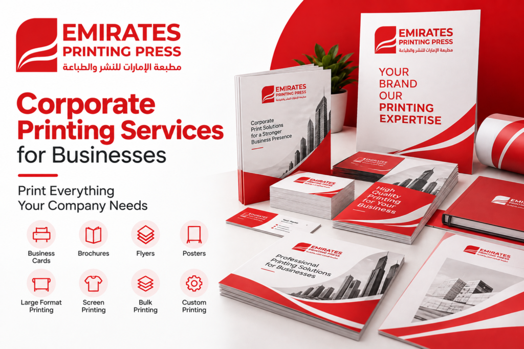 Corporate Printing Services in Ras Al Khaima for Businesses