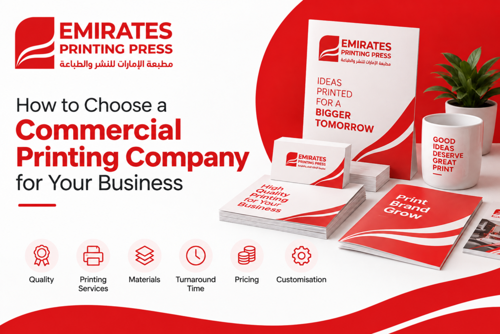 How to Choose a Commercial Printing Company for Your Business